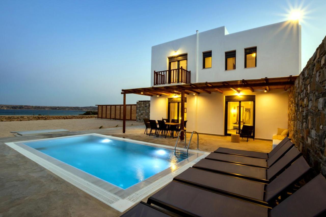 Cato Agro 5, Seafront Villa With Private Pool Afiartis Exterior foto