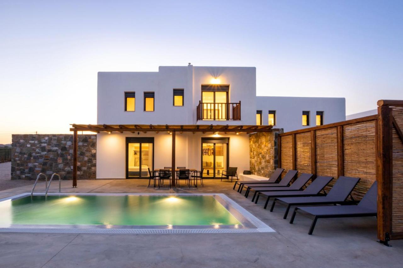 Cato Agro 5, Seafront Villa With Private Pool Afiartis Exterior foto